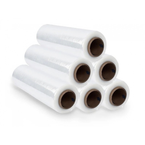 Stretch film 500mm/23mic/220m, clear