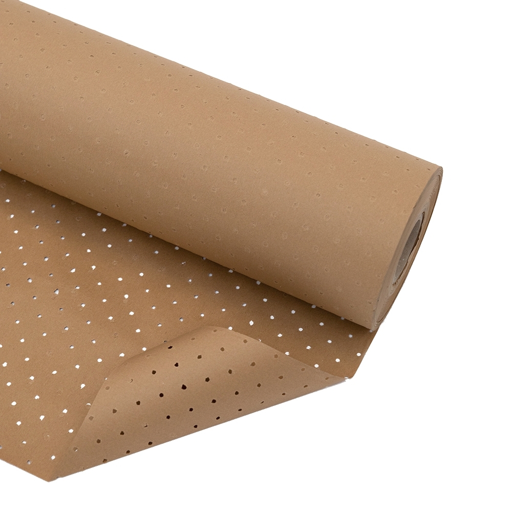 Kraft perforated paper 162cm 90g/m2 162cm 90g/m2