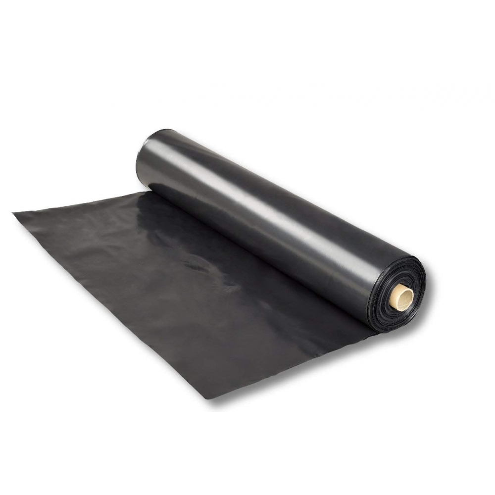 Black polyethylene film