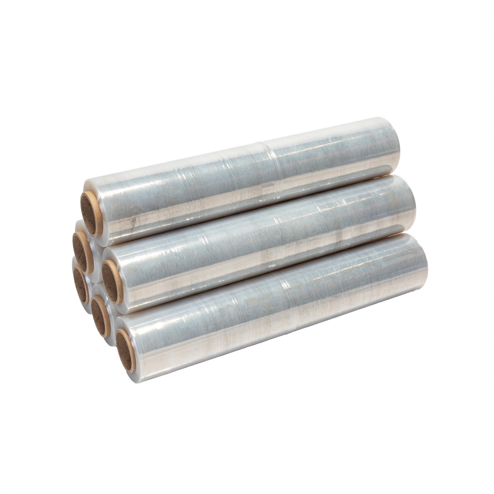 Pakavimo plėvelė 450mm/23mik/220m skaidri