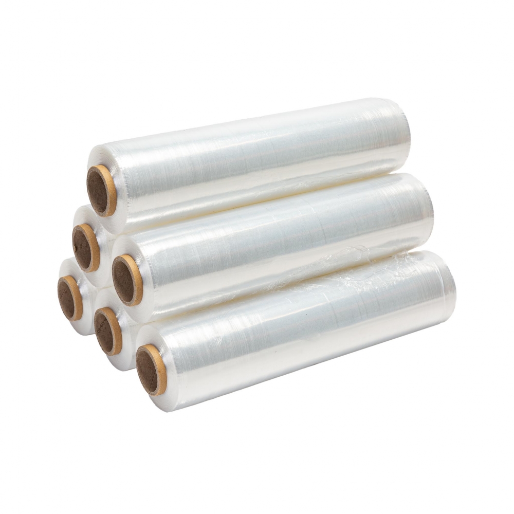 Pakavimo plėvelė 450mm/17mik/300m skaidri