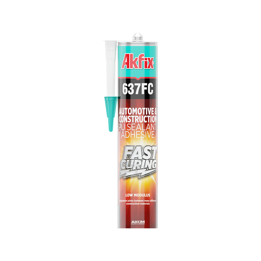 Akfix 637FC PU sealant adhesive 310ml white
