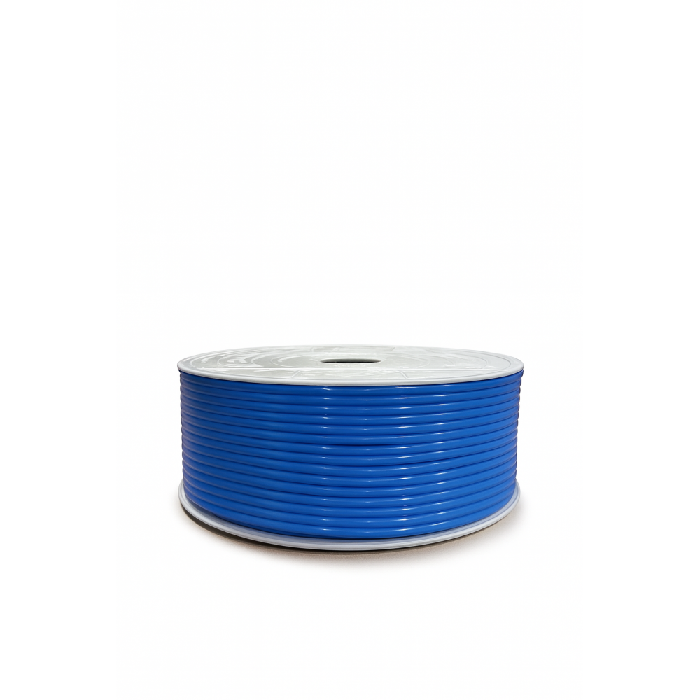 PU air tube 6 mm, blue (per meter)