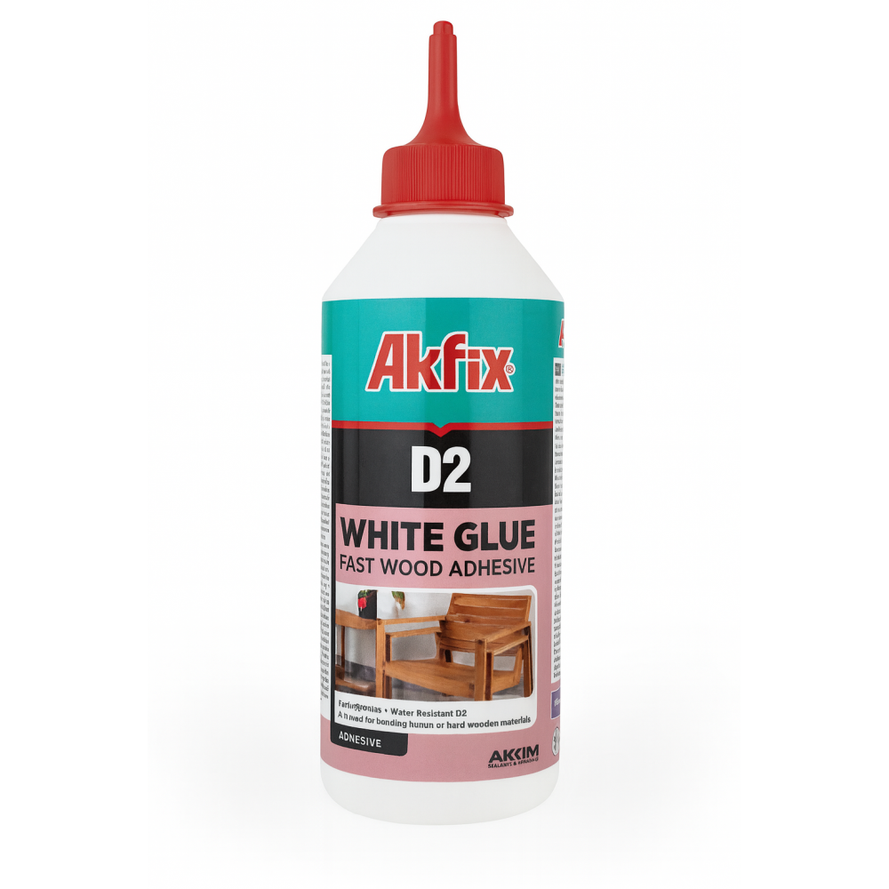 Akfix D2 balti klijai medienai 500  gr
