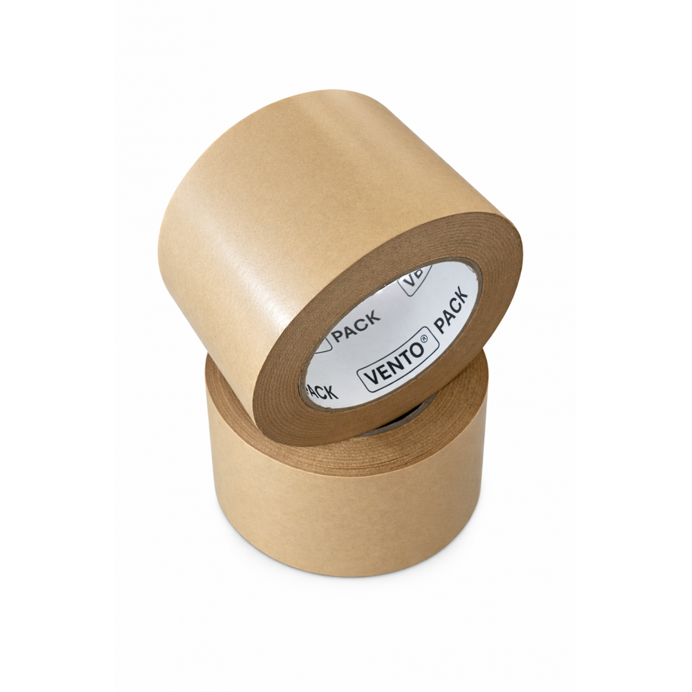 Kraft lipni popierinė juosta VENTO Pack 75mmx50m