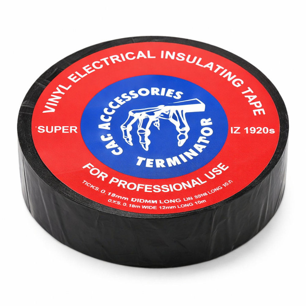 PVC electrical insulation tape 19×0.13×20m black