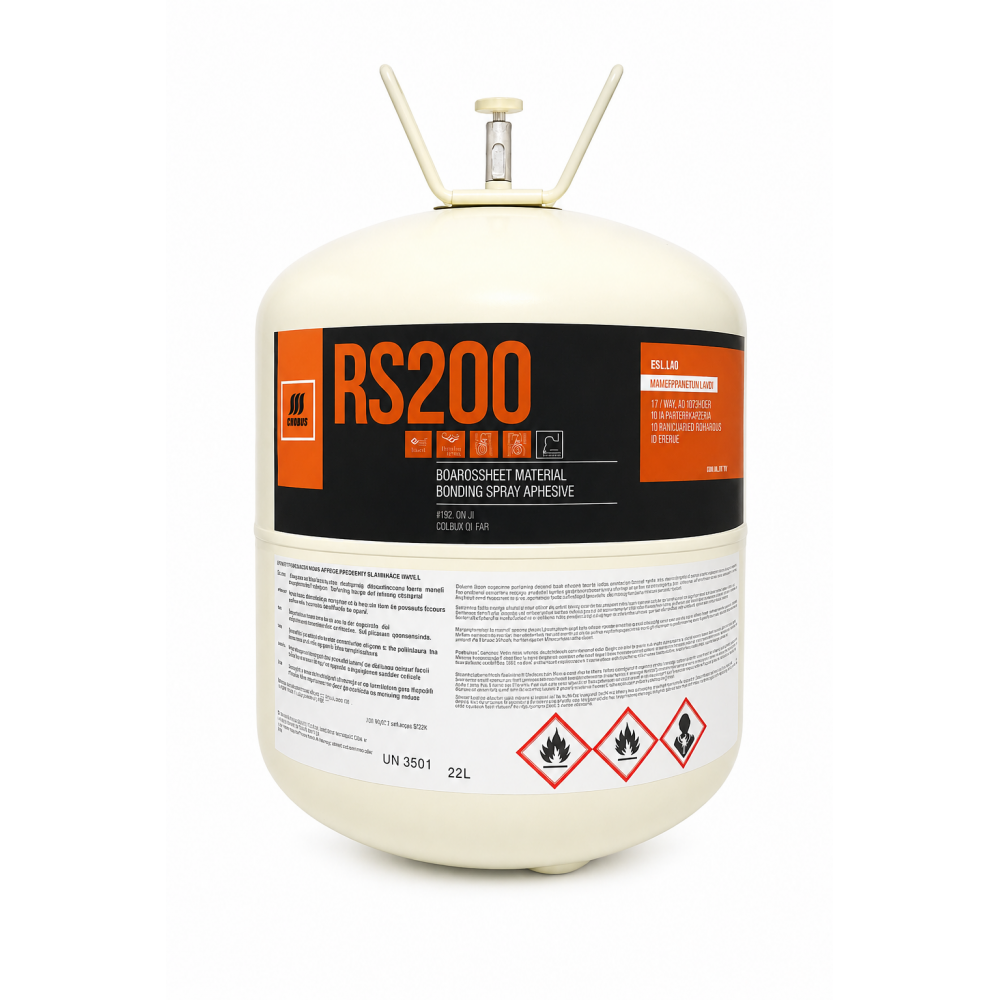 RS200 contact adhesive 22 L sprayable, clear