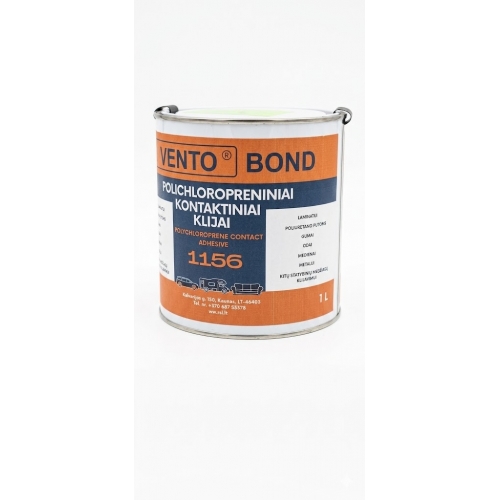 Polichloropreno kontaktiniai klijai VENTO Bond 1156, 1L