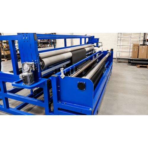 Used ROLLTEX BO2.13-320 non-woven & textile slitter-rewinder