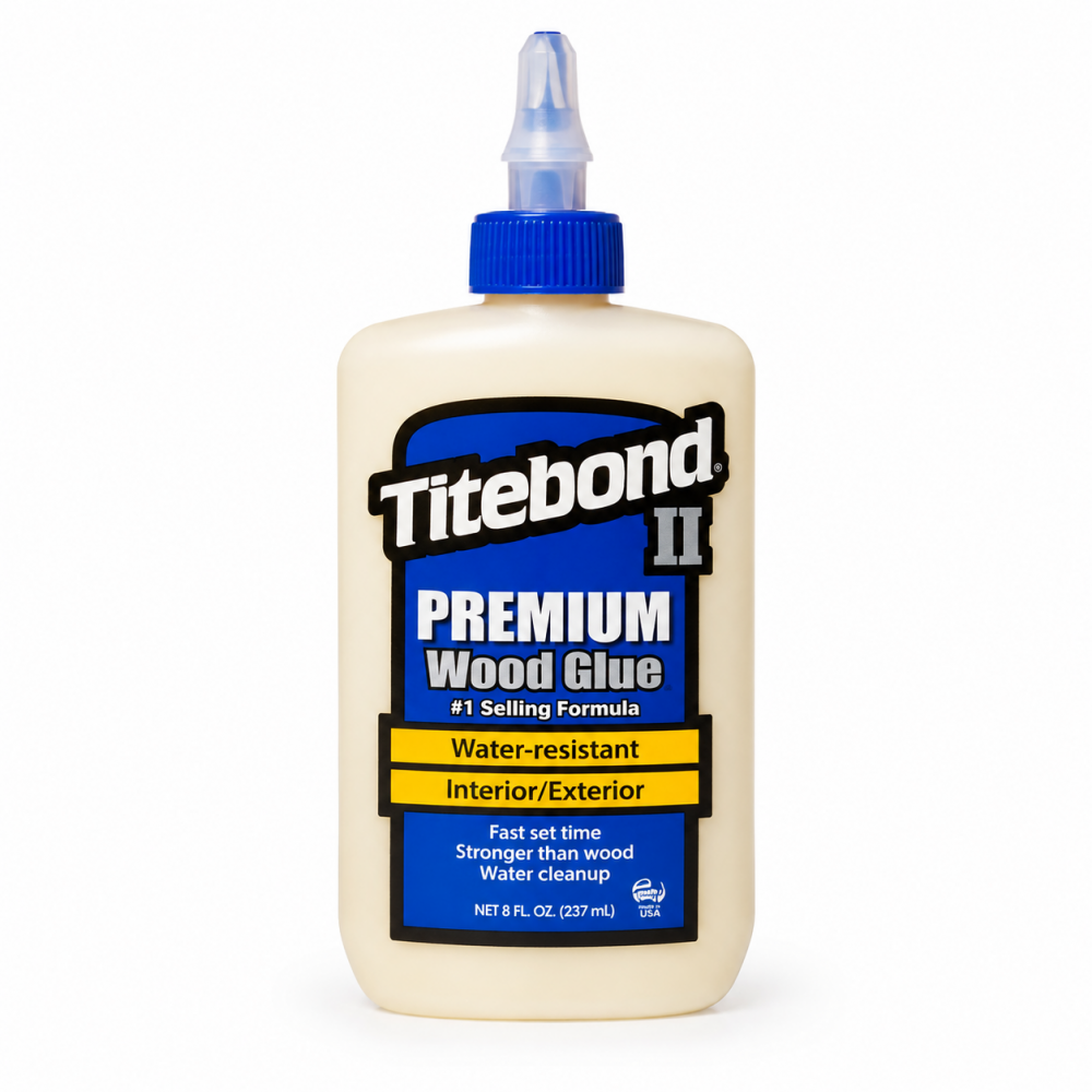 Titebond II Premium, 237ml – vandeniui atsparūs medienos klijai (vidus/ laukas)