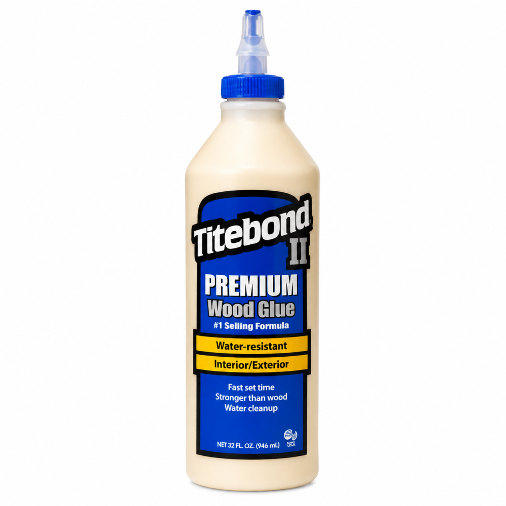 Titebond II Premium, 948ml – water-resistant wood glue