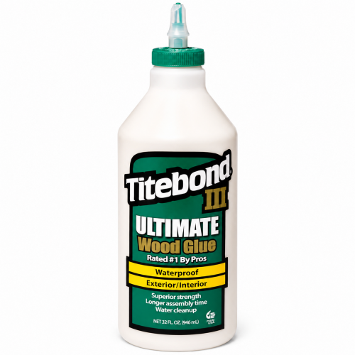 Medienos klijai Titebond III Ultimate Vandeniui atsparūs D4, 948ml