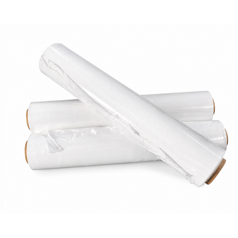 Pakavimo plėvelė 450mm/23mik/150m balta