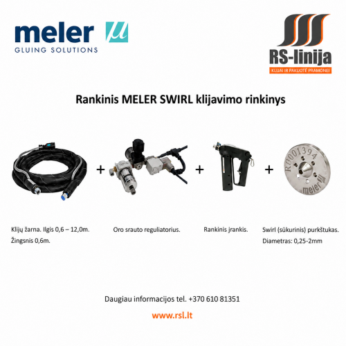 Klijavimo rinkinys MELER SWIRL (N08-030 230, MM-ND-E) (A0110303)