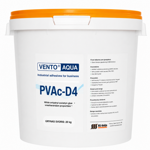 Klijai medienai VENTO Aqua D4 (20kg)