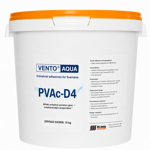 Klijai medienai VENTO Aqua PVA D4 (10kg)