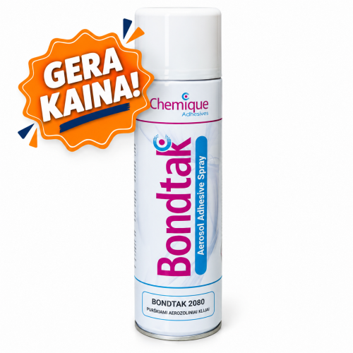Universalūs purškiami klijai Bondtak 2080, 500ml