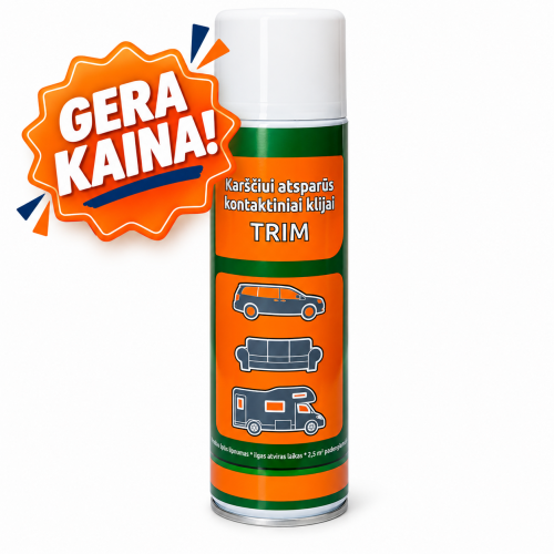 High heat resistant adhesive Trim Spray, 500ml