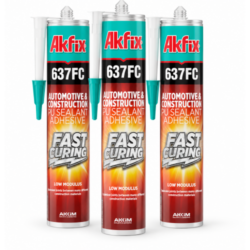 Akfix 637FC PU hermetikas 310ml, baltas