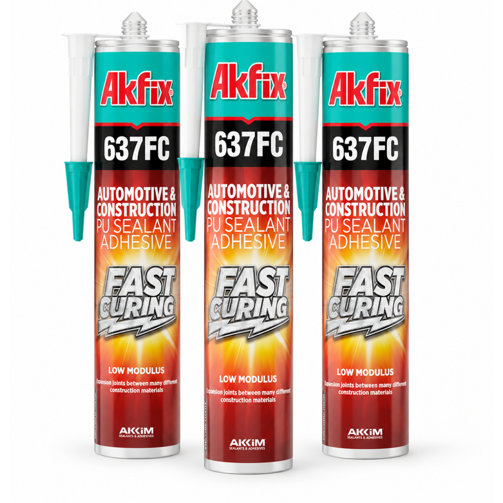 Akfix 637FC PU sealant adhesive 310ml white