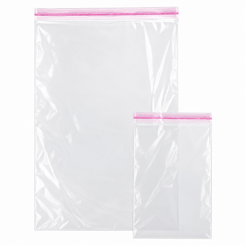 CPP bags with adhesive strip 280×400 + 30mm, 25micron
