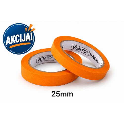 VENTO Pack painter’s masking tape 25mm/50m, PREMIUM
