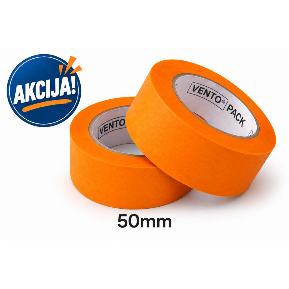 VENTO Pack PREMIUM painter’s masking tape 50mm/50m