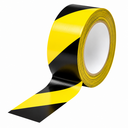 WARNING Marking tape 50/33, yellow/black
