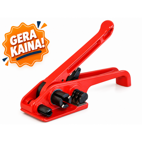 H-19 strap tensioner for PP/PET 13–19 mm