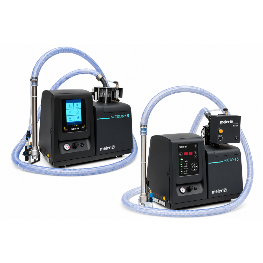 1️⃣ MELER automatic adhesive granule feeder – for Hot-Melt melters